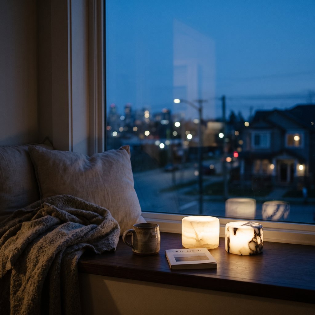 Marble Night Light