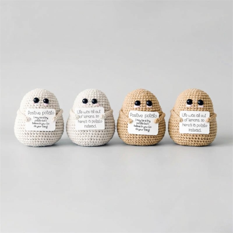 Positive potato available in four styles