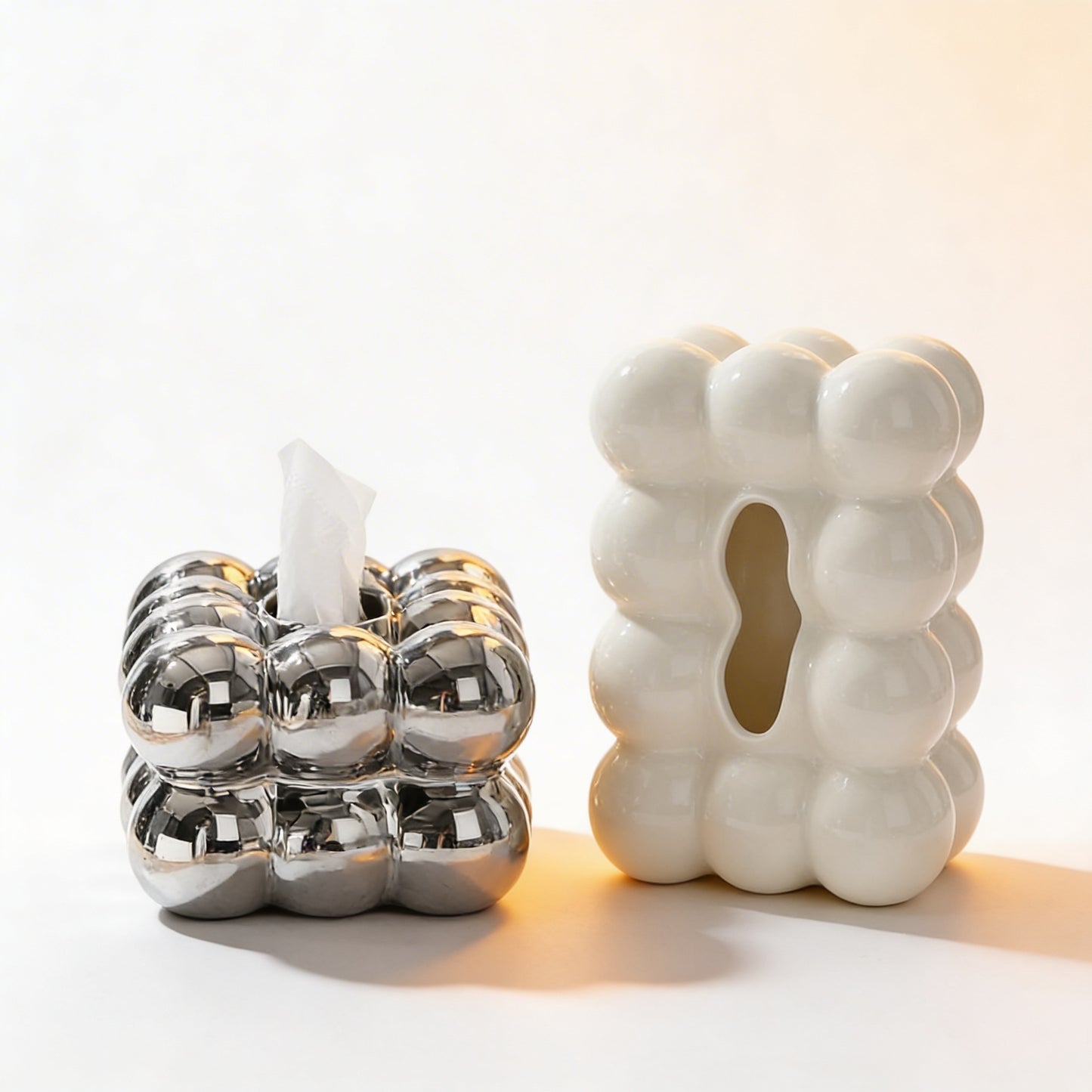 Sculptural Bubble Tissue Box
