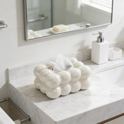 Sculptural Bubble Tissue Box