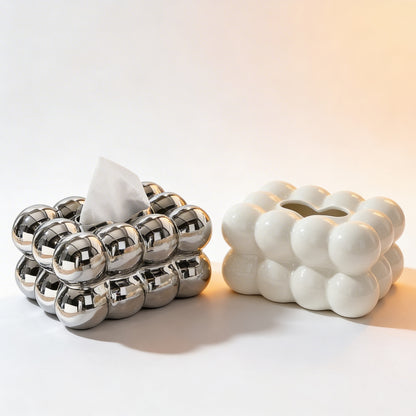 Sculptural Bubble Tissue Box