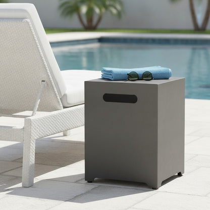 Square Metal Propane Tank Cover
