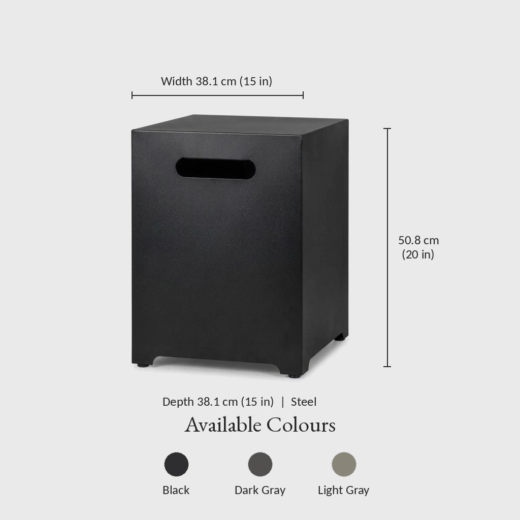 Square Metal Propane Tank Cover