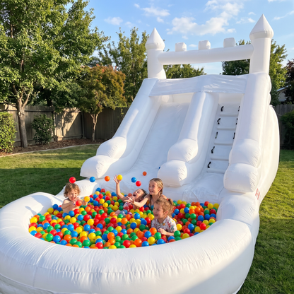 Commercial-Grade Inflatable Water Slide with Splash Pool