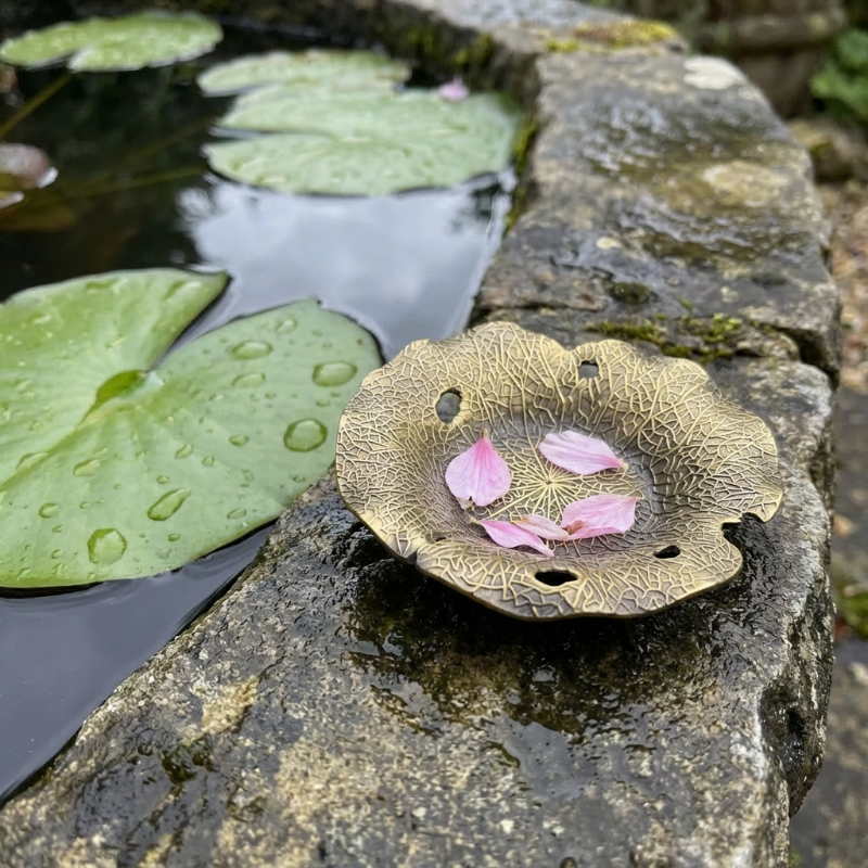 Zen Incense Frog – Brass Incense Burner | Kiyo Home